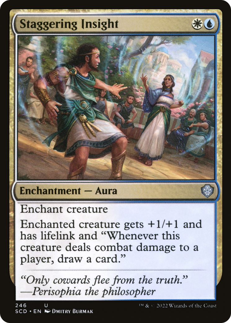 {C} Staggering Insight [Starter Commander Decks][SCD 246]