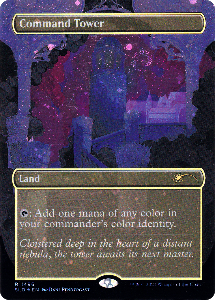 {R} Command Tower (Galaxy Foil) [Secret Lair Drop Series][GXF SLD 1496]