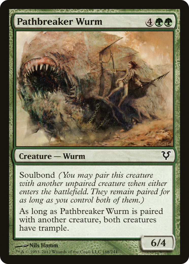 {C} Pathbreaker Wurm [Avacyn Restored][AVR 188]