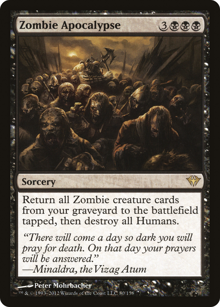 {R} Zombie Apocalypse [Dark Ascension][DKA 080]