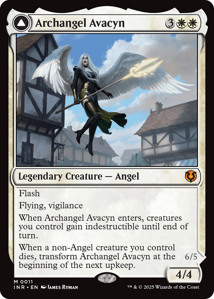 {R} Archangel Avacyn // Avacyn, the Purifier [Innistrad Remastered][INR 011]