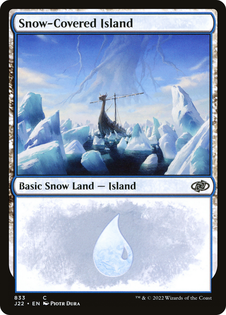 {C} Snow-Covered Island [Jumpstart 2022][J22 833]