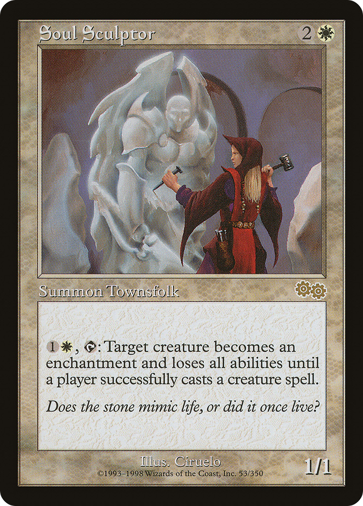 {R} Soul Sculptor [Urza's Saga][USG 053]
