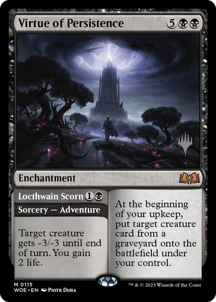 {@R} Virtue of Persistence (Promo Pack) [Wilds of Eldraine Promos][PP WOE 115]