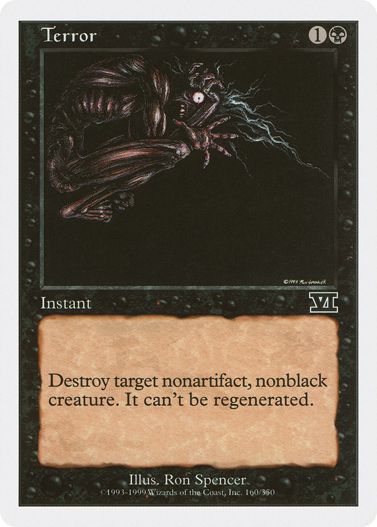 {C} Terror [Classic Sixth Edition][6ED 160]