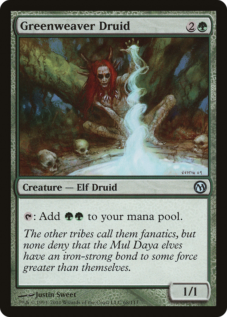 {C} Greenweaver Druid [Duels of the Planeswalkers][DPA 068]