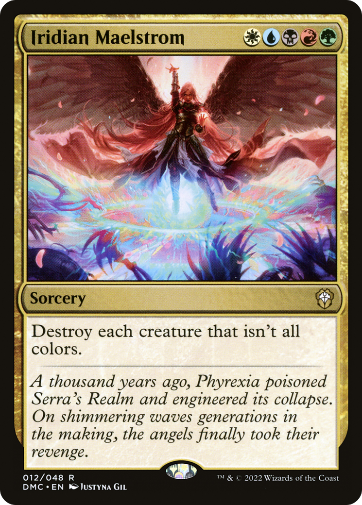 {R} Iridian Maelstrom [Dominaria United Commander][DMC 012]