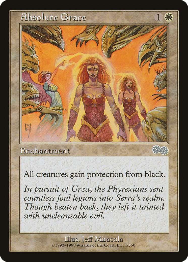 {C} Absolute Grace [Urza's Saga][USG 001]