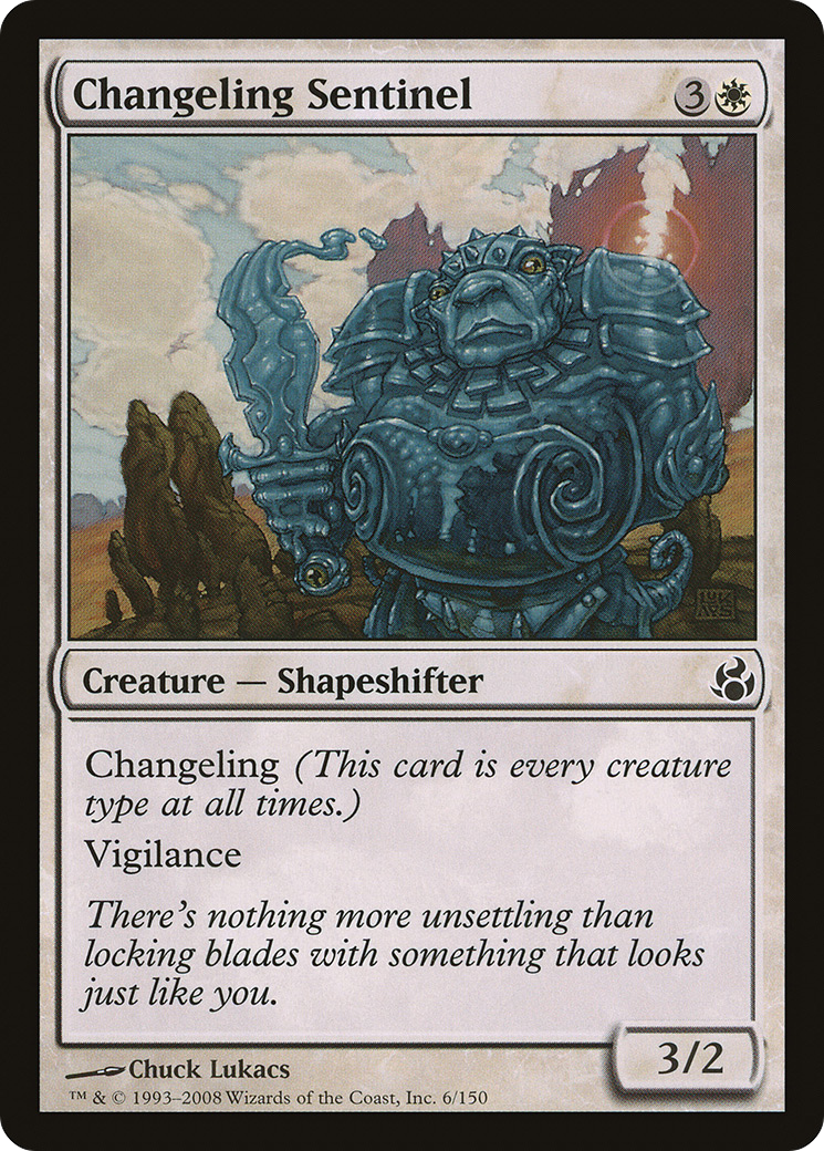 {C} Changeling Sentinel [Morningtide][MOR 006]