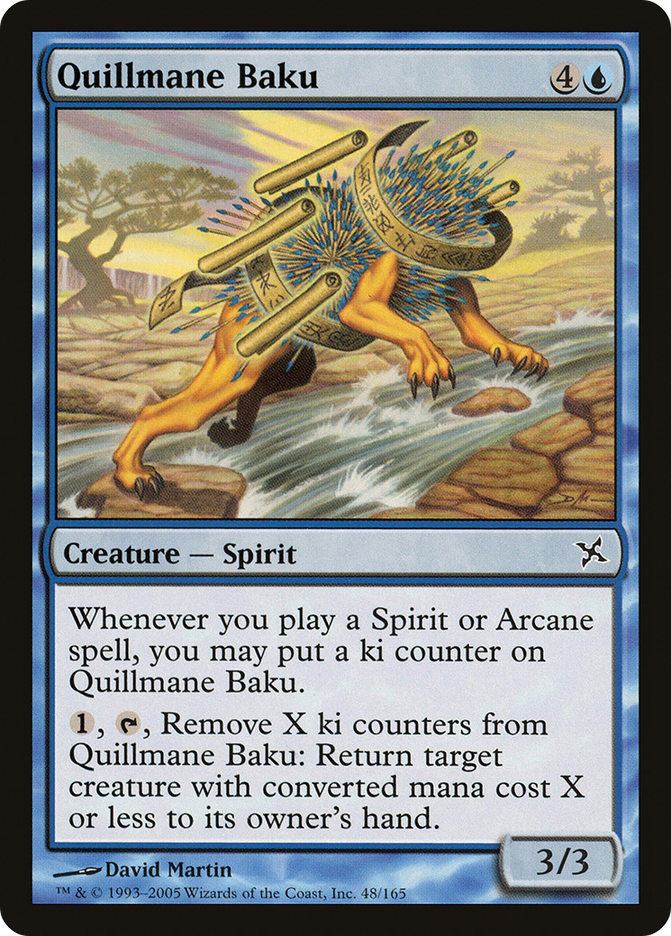 {C} Quillmane Baku [Betrayers of Kamigawa][BOK 048]