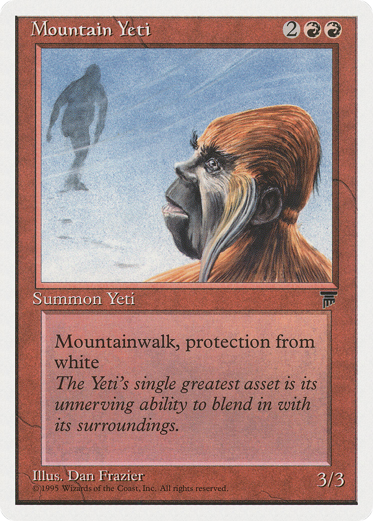 {C} Mountain Yeti [Chronicles][CHR 053]