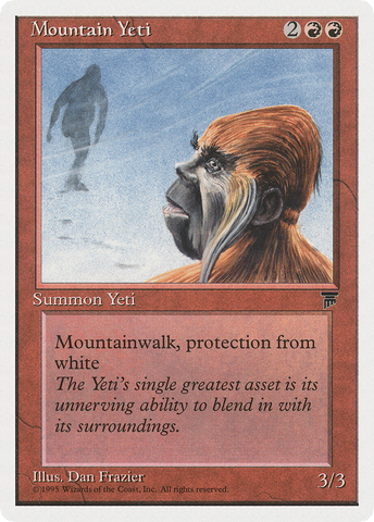 {C} Mountain Yeti [Chronicles][CHR 053]