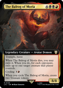 {R} The Balrog of Moria (Extended Art) [The Lord of the Rings: Tales of Middle-Earth Commander][LTC 129]