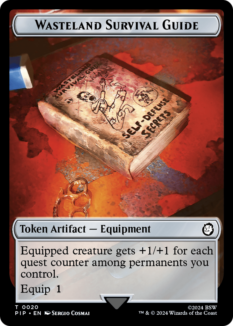 {T} Treasure (0019) // Wasteland Survival Guide Double-Sided Token [Fallout Tokens][TPIP 19//20]