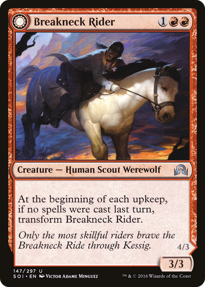 {C} Breakneck Rider // Neck Breaker [Shadows over Innistrad][SOI 147]