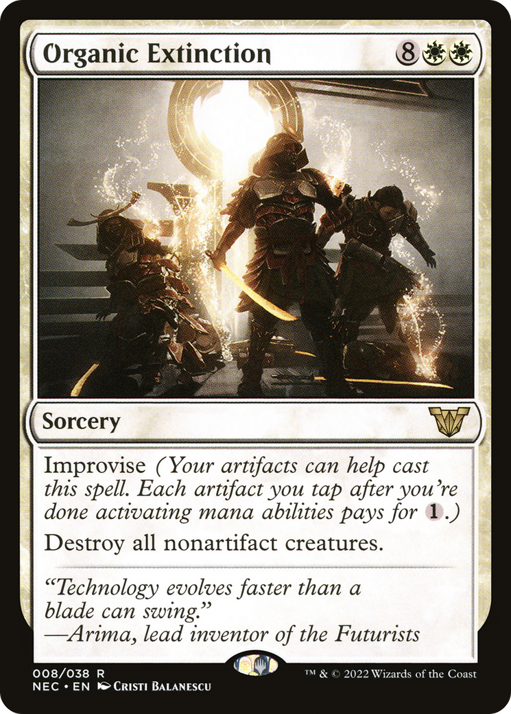 {R} Organic Extinction [Kamigawa: Neon Dynasty Commander][NEC 008]