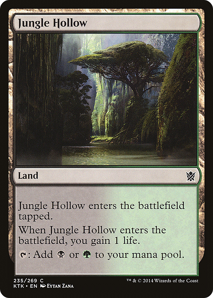 {C} Jungle Hollow [Khans of Tarkir][KTK 235]