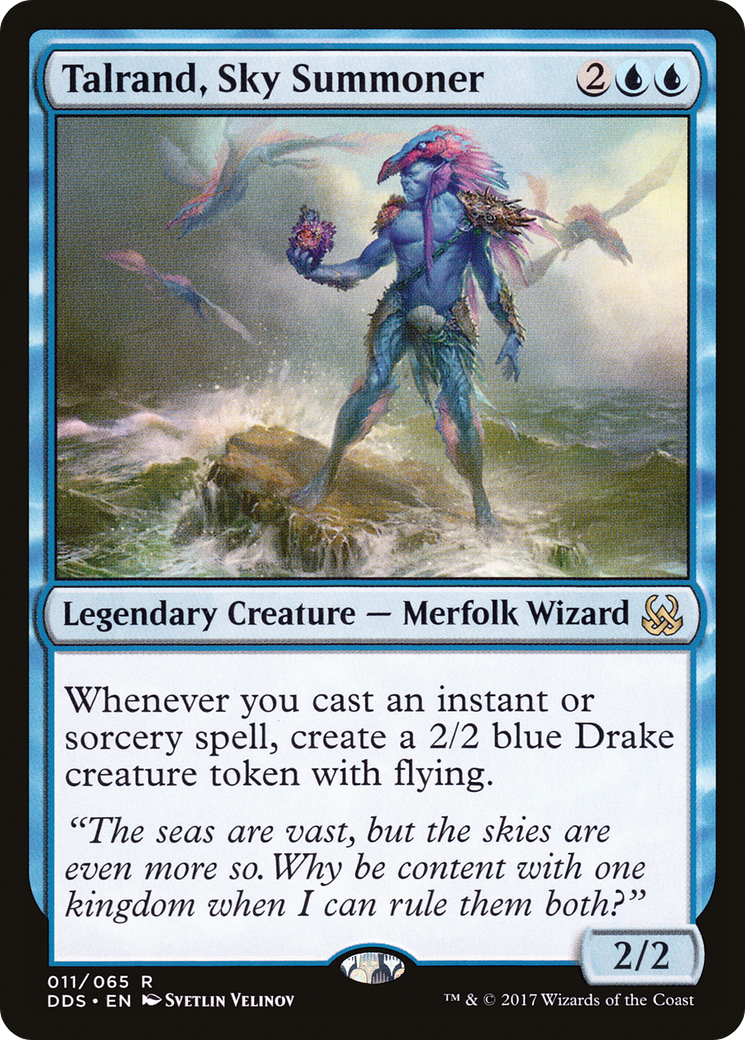 {R} Talrand, Sky Summoner [Duel Decks: Mind vs. Might][DDS 011]