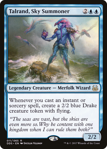 {R} Talrand, Sky Summoner [Duel Decks: Mind vs. Might][DDS 011]