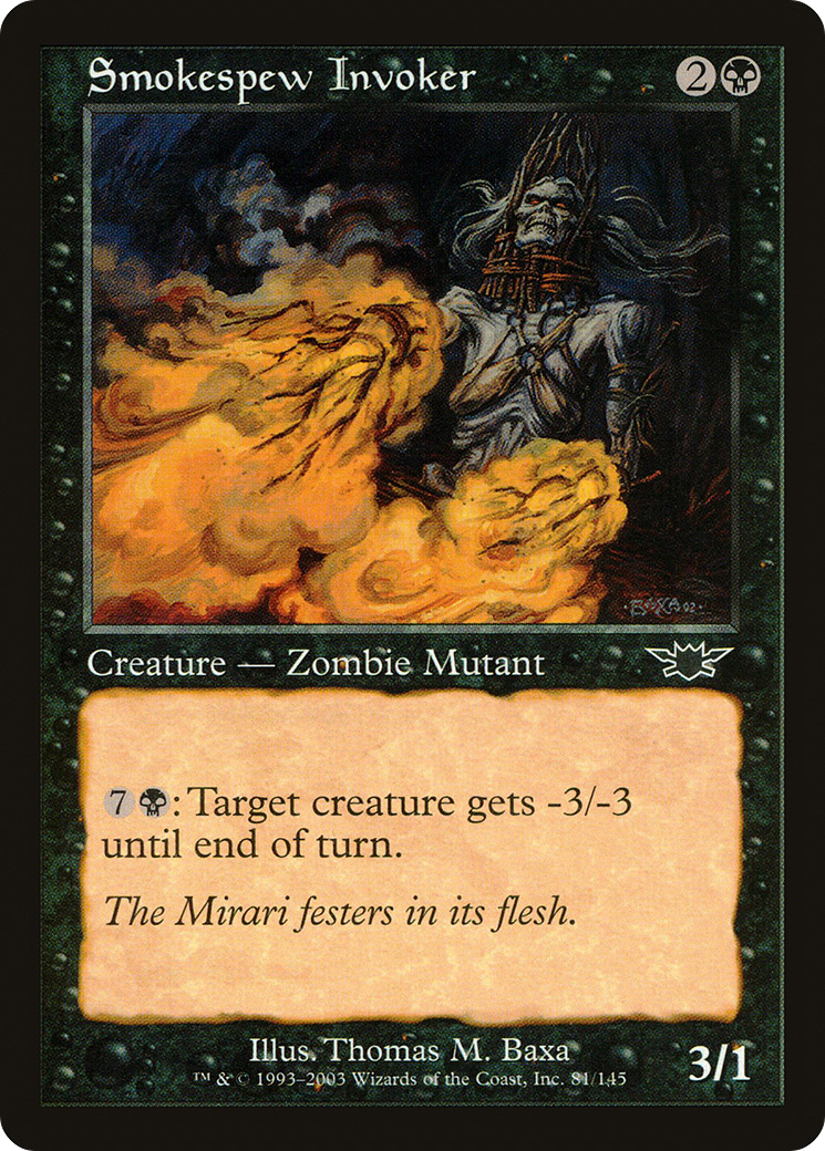 {C} Smokespew Invoker [Legions][LGN 081]