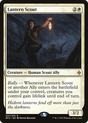 {R} Lantern Scout [Battle for Zendikar][BFZ 037]