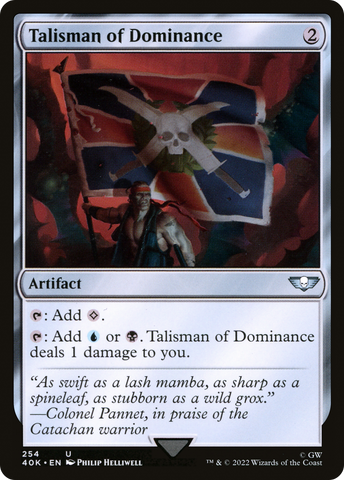 {C} Talisman of Dominance (254) [Universes Beyond: Warhammer 40,000][40K 254]