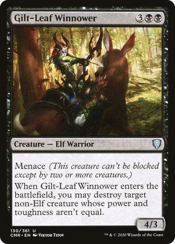 {C} Gilt-Leaf Winnower [Commander Legends][CMR 130]