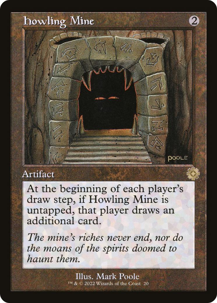 {R} Howling Mine (Retro) [The Brothers' War Retro Artifacts][BRR 020]