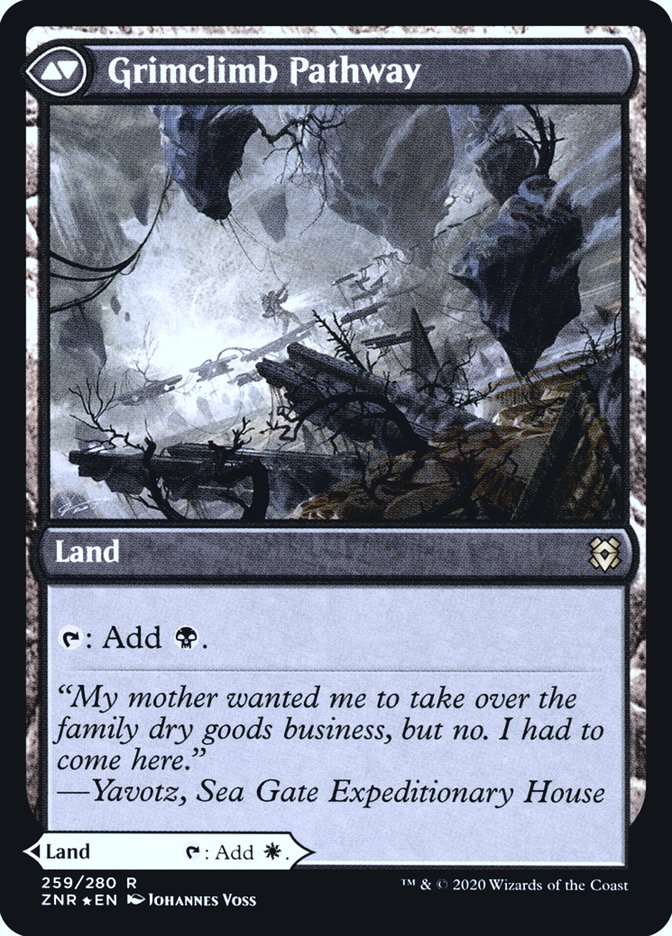 {R} Brightclimb Pathway // Grimclimb Pathway [Zendikar Rising Prerelease Promos][PR ZNR 259] - Misty Mountain Games