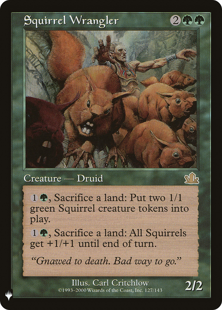Squirrel Wrangler [LIST 127/143]
