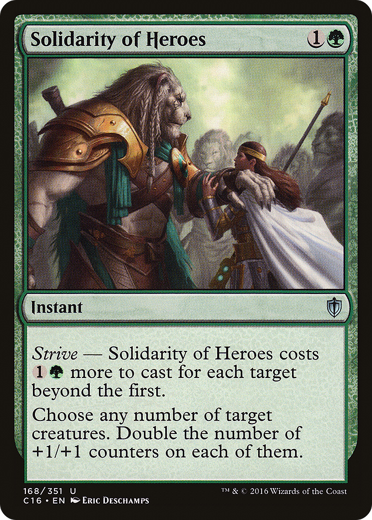 {C} Solidarity of Heroes [Commander 2016][C16 168]