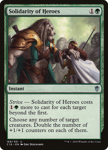 {C} Solidarity of Heroes [Commander 2016][C16 168]