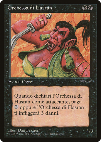 {C} Hasran Ogress (Italian) - "Orchessa di hasran" [Rinascimento][RIN 053]
