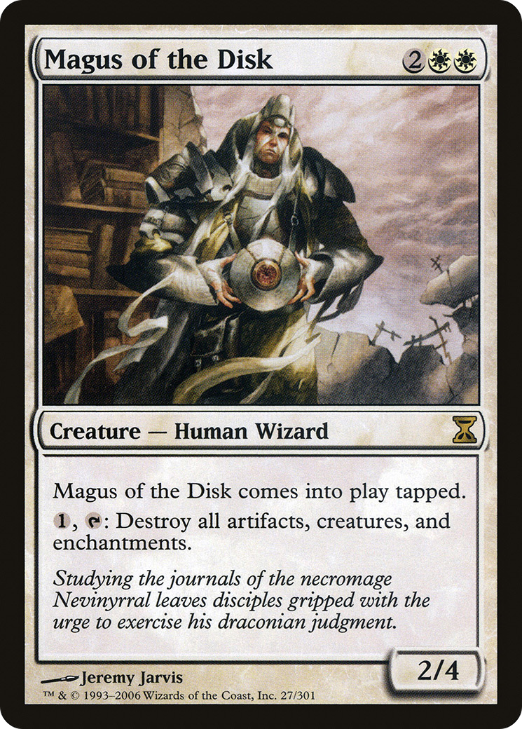 {R} Magus of the Disk [Time Spiral][TSP 027]