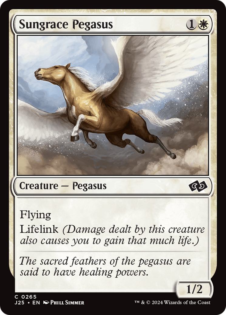 {C} Sungrace Pegasus [Foundations Jumpstart][J25 265]