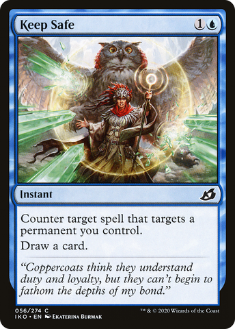 {C} Keep Safe [Ikoria: Lair of Behemoths][IKO 056]