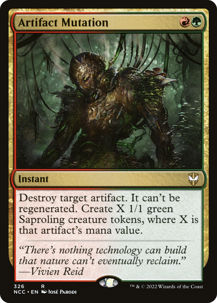 {R} Artifact Mutation [Streets of New Capenna Commander][NCC 326]