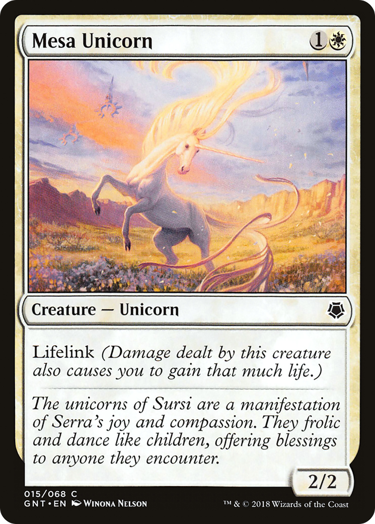 {C} Mesa Unicorn [Game Night 2018][GNT 015]