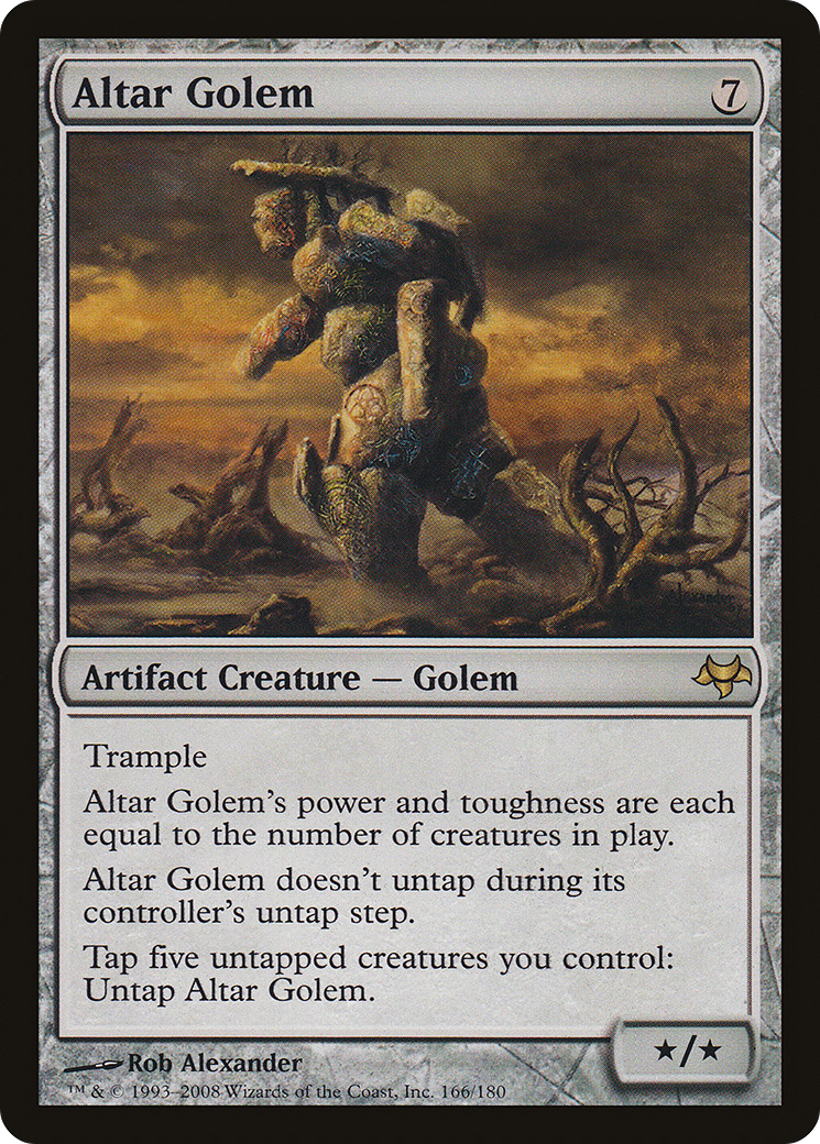 {R} Altar Golem [Eventide][EVE 166]