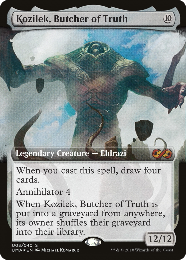 {R} Kozilek, Butcher of Truth (Topper) [Ultimate Masters Box Topper][UMA U3] - Misty Mountain Games