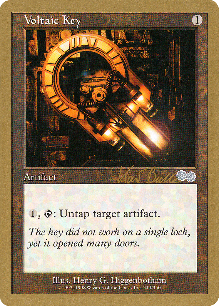 {C} Voltaic Key (Kai Budde) [World Championship Decks 1999][GB WC99 KB314]