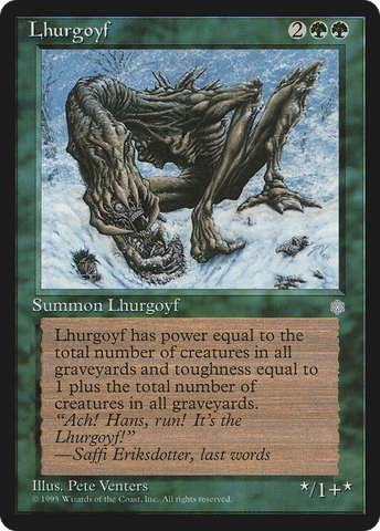 {R} Lhurgoyf [Ice Age][ICE 252]