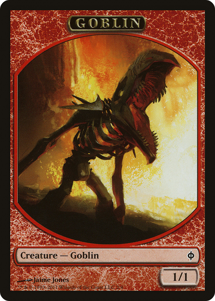 {T} Goblin Token [New Phyrexia Tokens][TNPH 002]