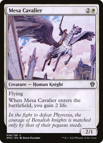 {C} Mesa Cavalier [Dominaria United][DMU 026]