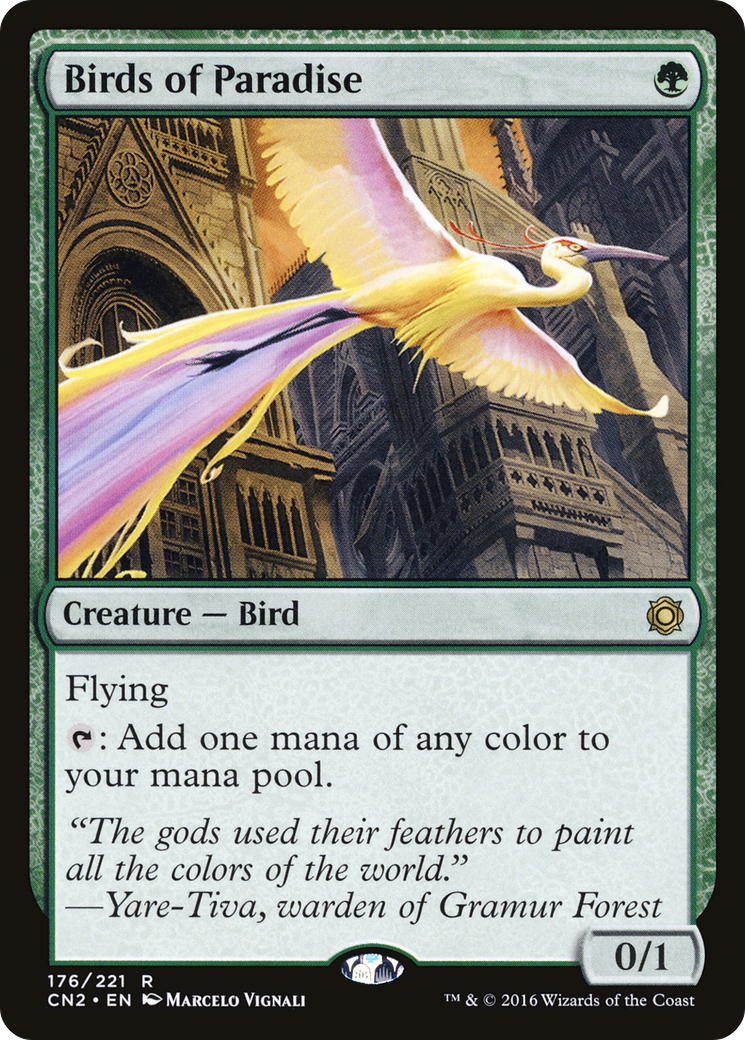 {R} Birds of Paradise [Conspiracy: Take the Crown][CN2 176] - Misty Mountain Games