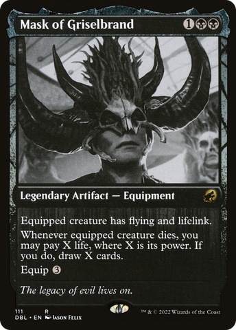 {R} Mask of Griselbrand [Innistrad: Double Feature][DBL 111]