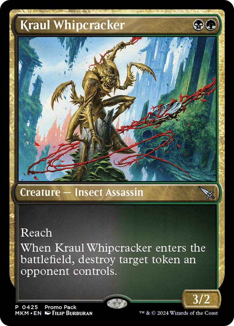 {C} Kraul Whipcracker (Promo Pack) [Murders at Karlov Manor Promos][MKM 425]