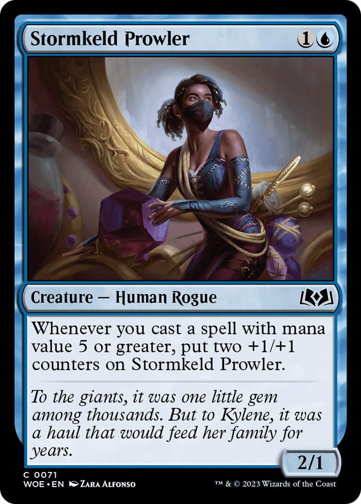 {@C} Stormkeld Prowler [Wilds of Eldraine][WOE 071]