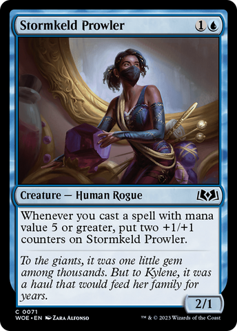 {@C} Stormkeld Prowler [Wilds of Eldraine][WOE 071]