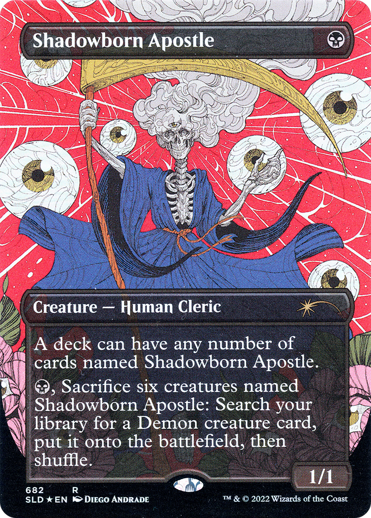 {R} Shadowborn Apostle (Borderless) (682) [Secret Lair Drop Promos][SLD 682]